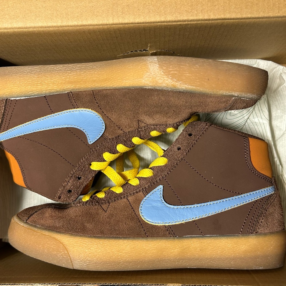Why So Sad? Bruin Hi Nike Shoe